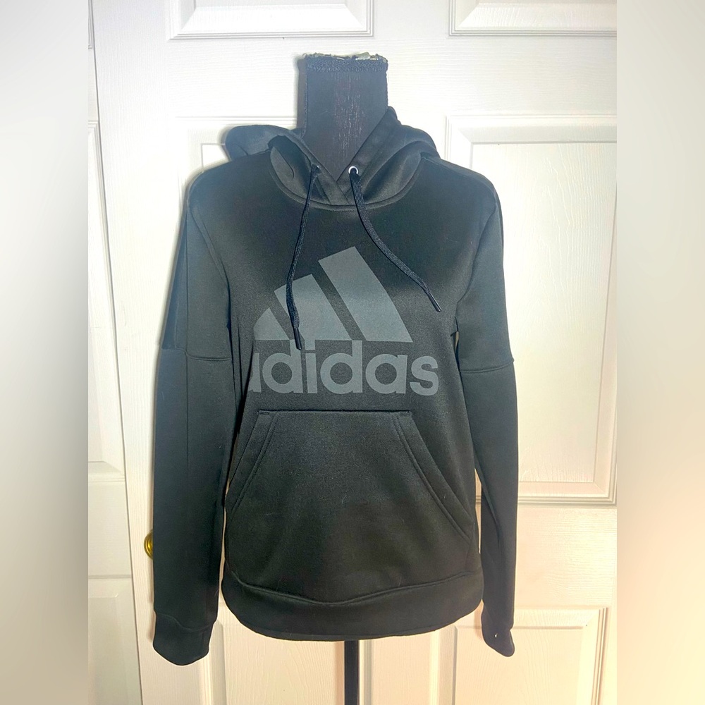 Womens Adidas pullover hoodie black size small